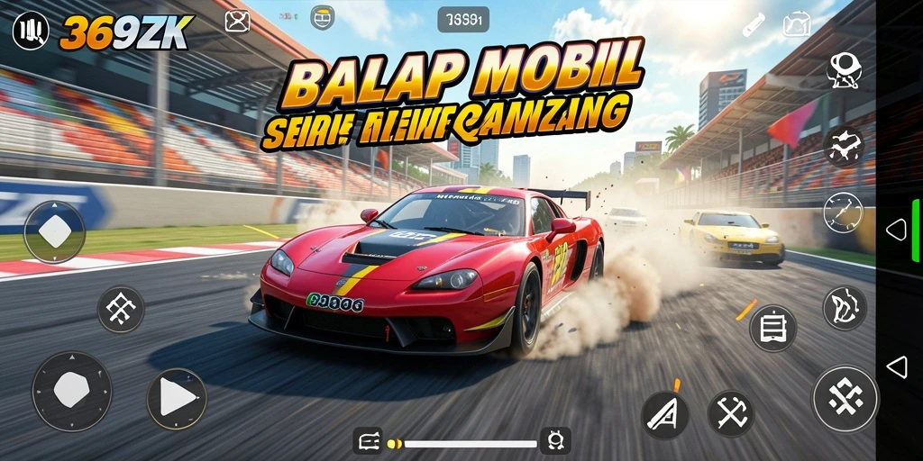 Tampilan gameplay 369ZK yang menegangkan dan mendebarkan.