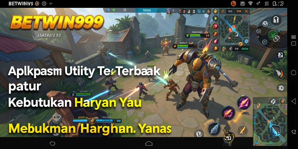 Tampilan intuitif dari BETWIN999 yang memudahkan pengguna.