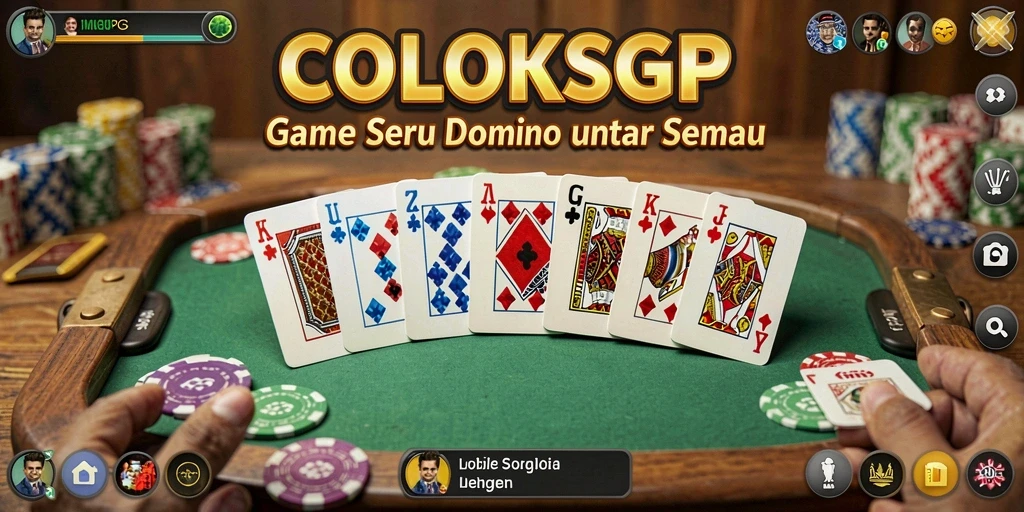 Tampilan gameplay seru dari COLOKSGP dengan teman-teman.