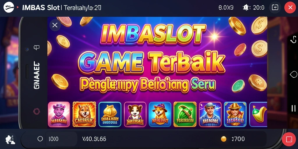 Screenshot gameplay IMBASLOT menampilkan momen seru dan grafis menarik.