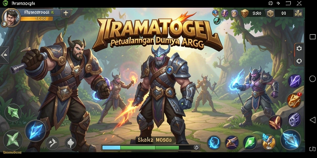 Gameplay mendebarkan dan visual menawan dari IRAMATOGEL.