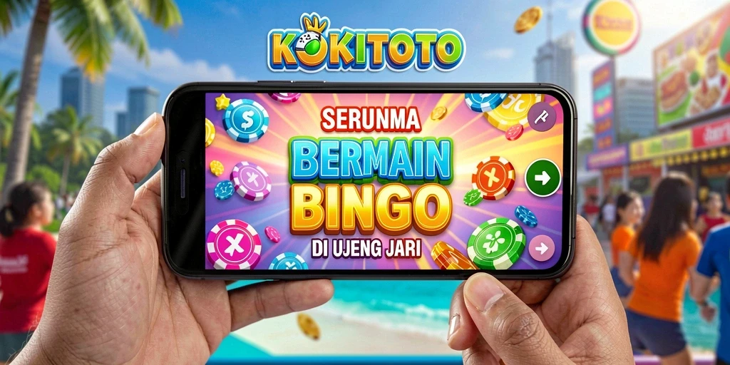 Tampilan gameplay Bingo yang seru dan interaktif di KOKITOTO.