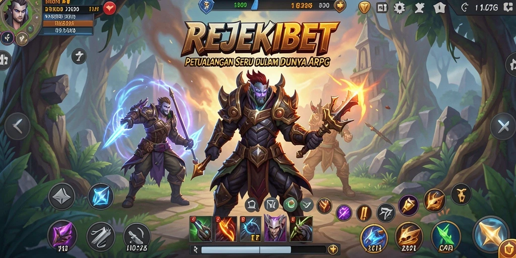 Tangkapan layar dari pertempuran epik dalam REJEKIBET