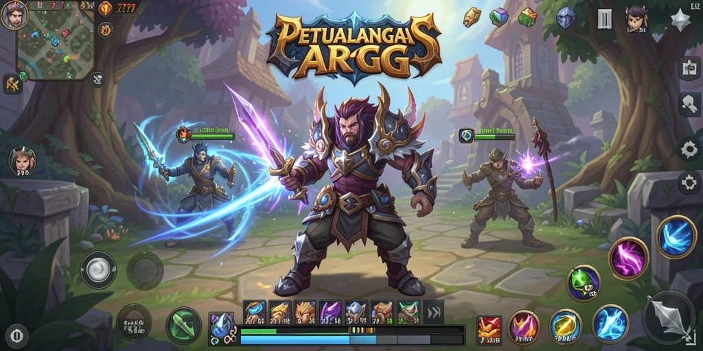 Tampilan gameplay ST789 dengan aksi mendebarkan dan eksplorasi yang menarik.