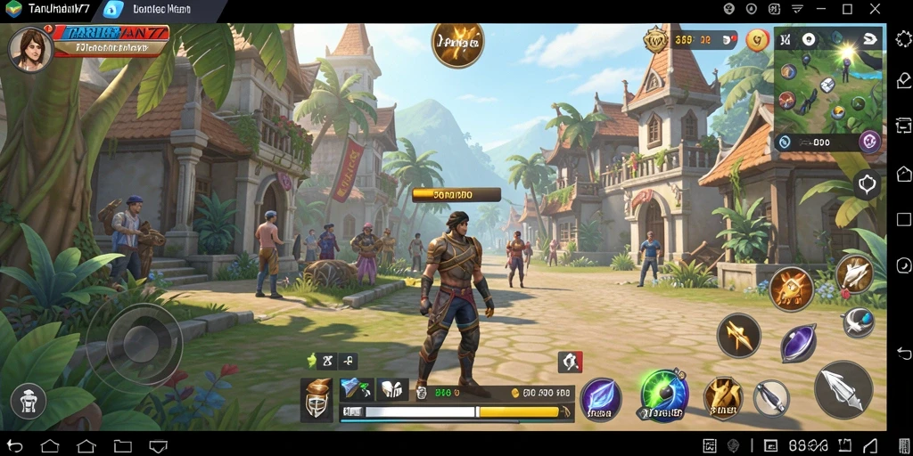 Tampilan gameplay TARUHAN77 yang memukau dalam dunia terbuka.