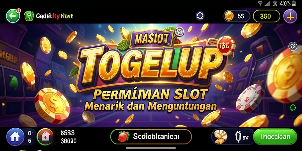 Gameplay seru dan mengasyikkan di dalam TOGELUP.