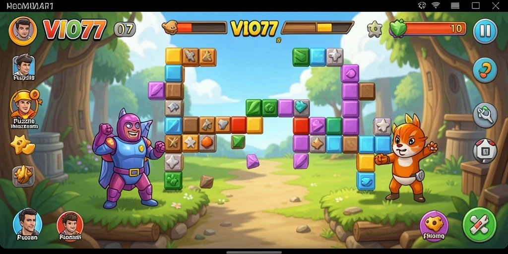 Gameplay menarik dari VIO77 yang penuh tantangan puzzle.